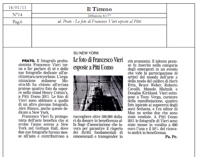 Mostrami è sul Tirreno