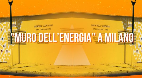 Murales green in Italia e agenda 2030 - Muro dell'Energia
