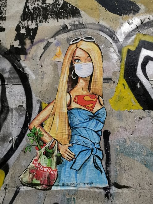 Street art around Mostrami