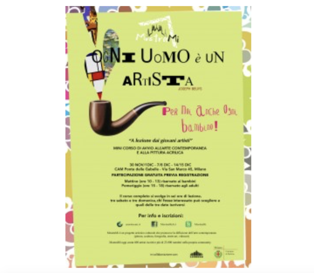 Mostrami 7 - A lezione dai giovani artisti - comunicato stampa