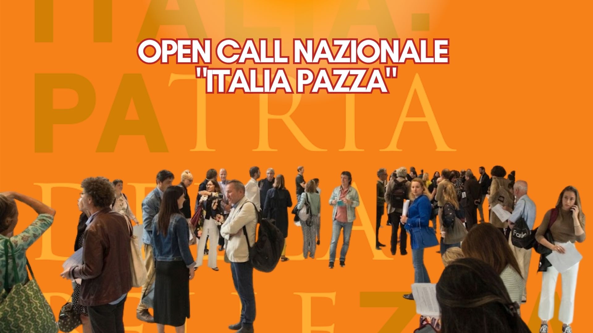 La Fondazione Italia Patria della Bellezza, in collaborazione con la Casa degli Artisti di Milano, invita gli artisti a ideare una creazione originale definita “canvas à porter”: una tela da indossare intesa come spazio di ricerca e gesto filantropico. Verranno selezionati tre artisti che parteciperanno a una residenza di un mese per sviluppare il progetto e realizzare 50 pezzi personalizzati, l'iniziativa mira a riportare l'arte nel quotidiano, trasformando l'opera in un oggetto in movimento capace di sostenere concretamente le attività culturali della Fondazione