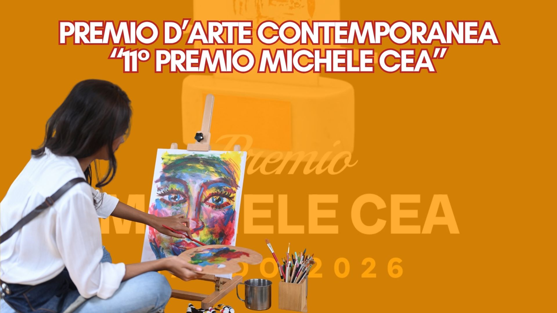 Promosso dalla Fondazione Michele Cea ETS, il premio è dedicato a giovani artisti tra i 18 e i 40 anni residenti in Italia o all’estero. Il concorso offre piena libertà espressiva e accetta opere di pittura, grafica, scultura, fotografia e videoarte con dimensioni massime di 100x100 cm.