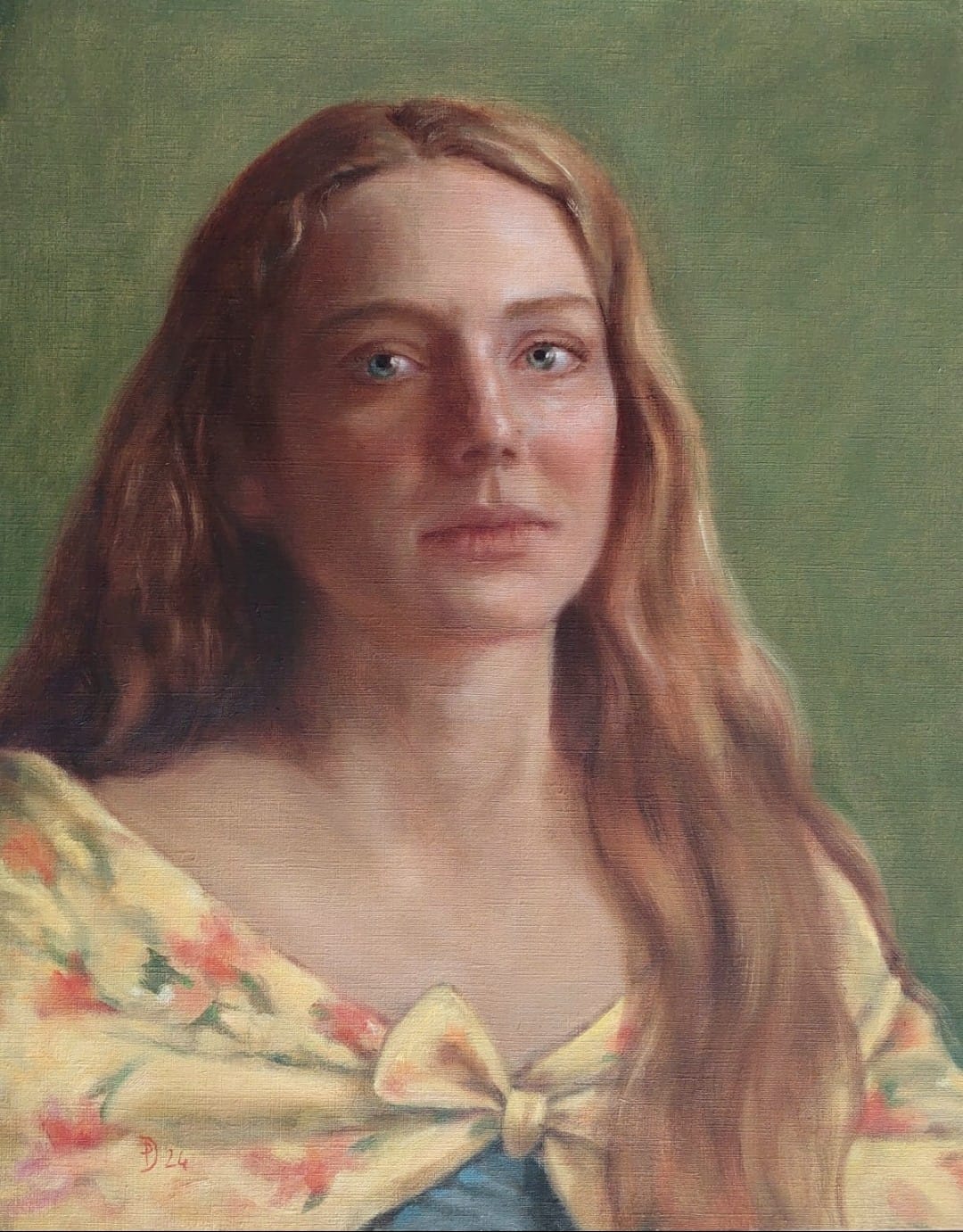 Ritratto dipinto ad olio