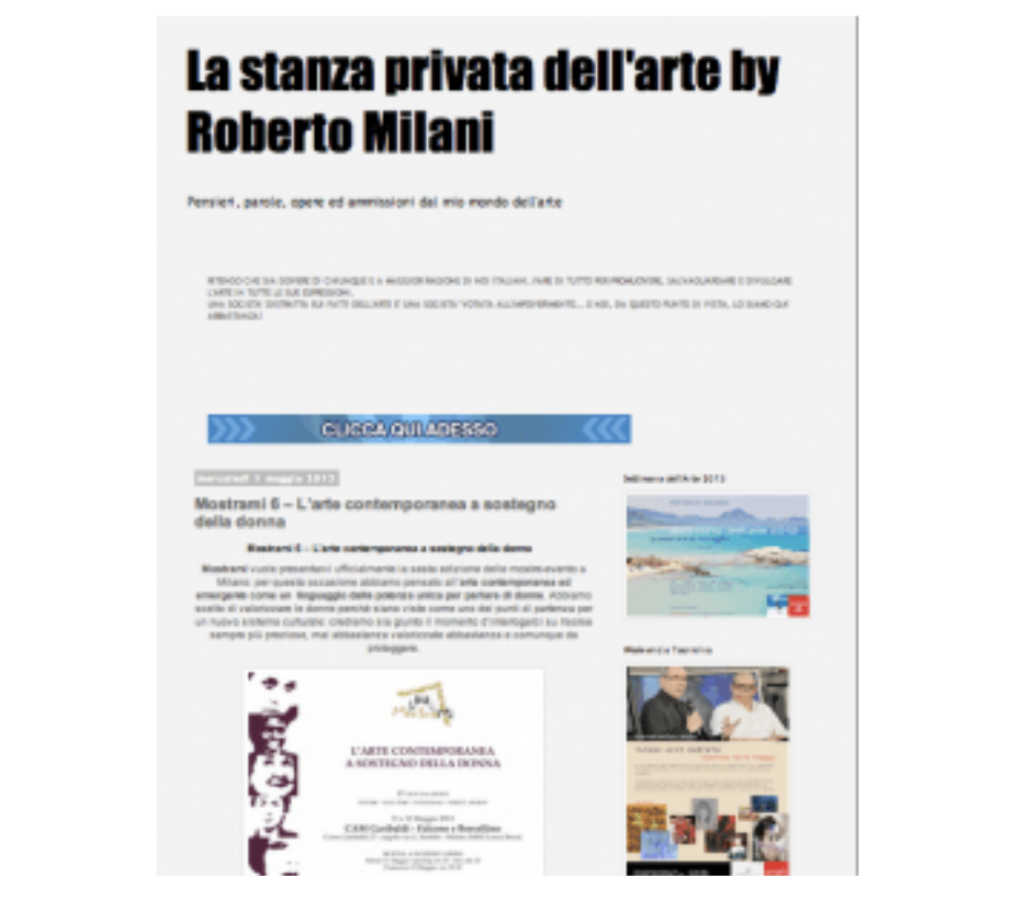 Il blog di Roberto Milani e Mostrami