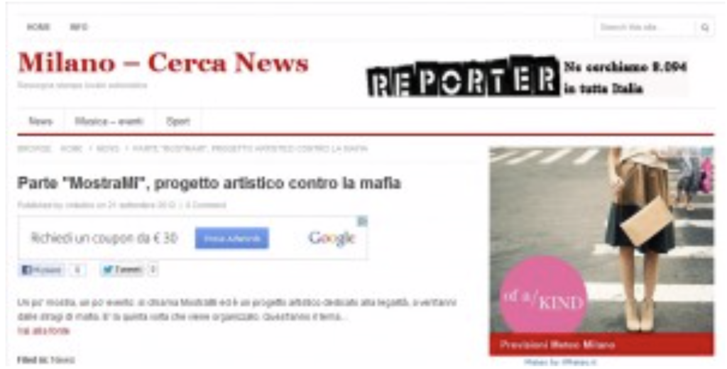 MostraMi è su Milano Small Country.it