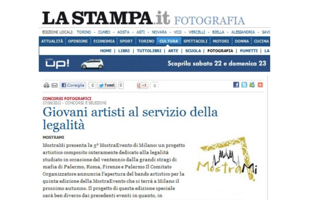 MostraMi è sulla La Stampa.it