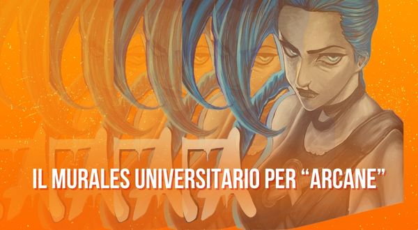 Street art a tema anime nel mondo - Arcane
