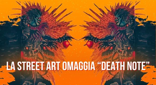 Street art a tema anime nel mondo - Death Note