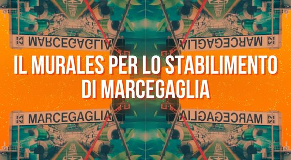 Street art aziendale, pt. 2 - Acciaieria Marcegaglia