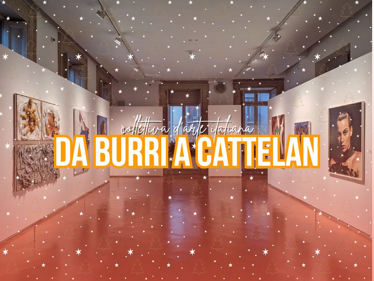 arte contemporanea italia natale, eventi italia natale mostre italia natale arte natale da burri a cattelan