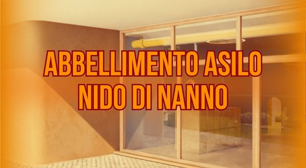 concorso artistico bando artistico abbellimento asilo nido di nanno