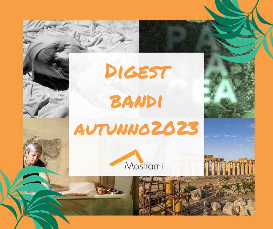 Bandi, call e contest di arte contemporanea - autunno 2023