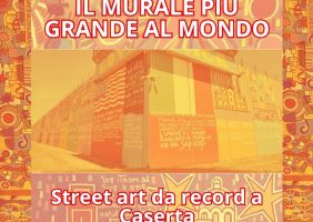 graffiti sulla pace murale più grande murales caserta murales su commissione street art record