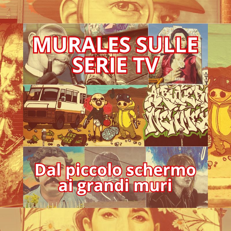 murales personalizzati street art serie tv graffito personaggi arte e fiction murales attori