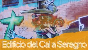 murales street art in Brianza graffiti urban art Edificio del Cai a Seregno