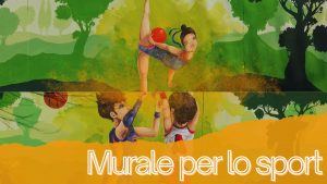 murales street art in Brianza graffiti urban art Murale per lo sport