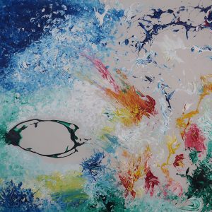 White ice and colour